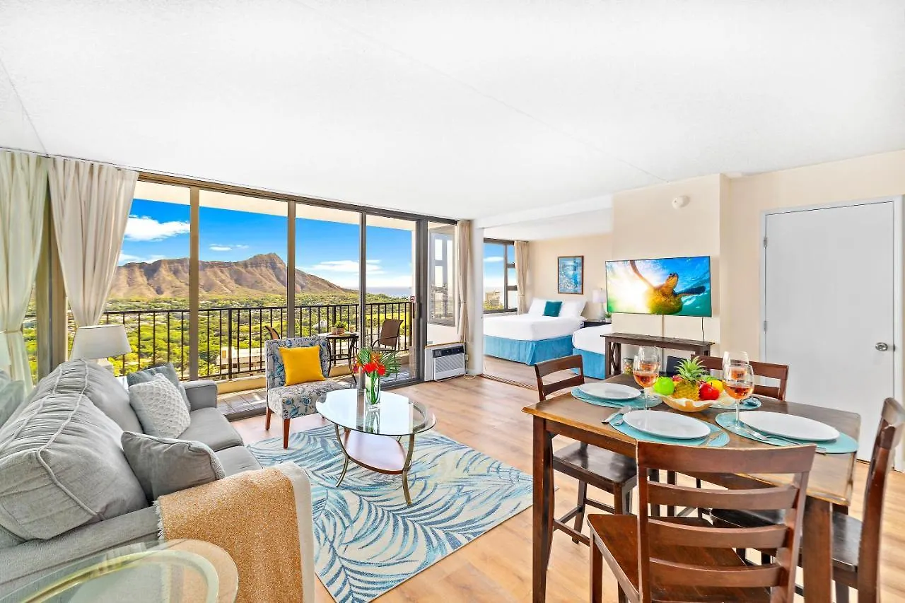 Beautiful 34Fl Condo - Diamond Head View - Parking Honolulu 0*,