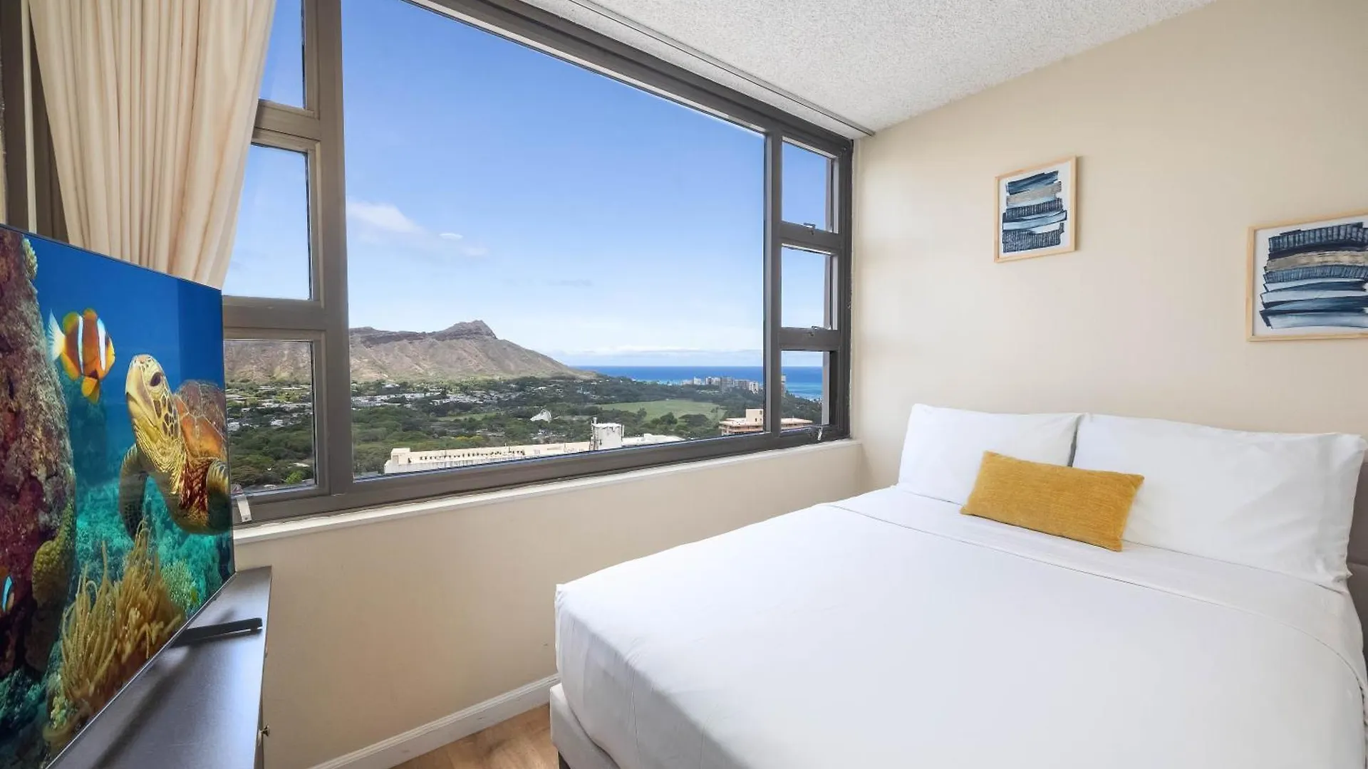 公寓 Beautiful 34Fl Condo - Diamond Head View - Parking 檀香山 美国