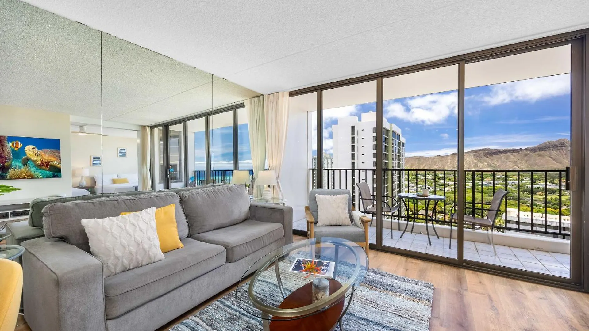 Beautiful 34Fl Condo - Diamond Head View - Parking Honolulu Appartement